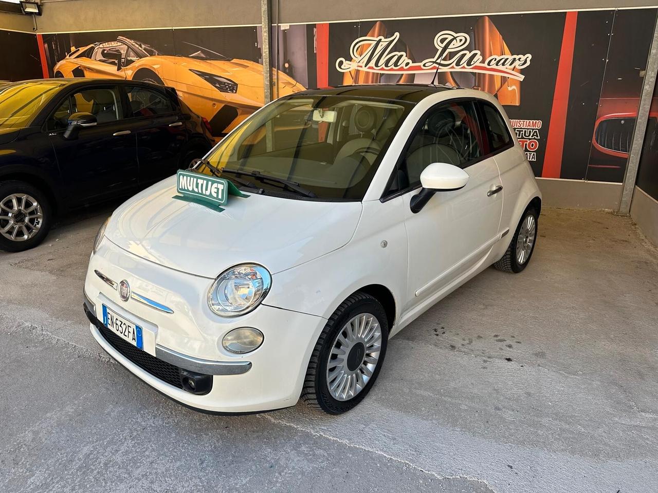 Fiat 500 1.3cc diesel 12 mesi garanzia-2012