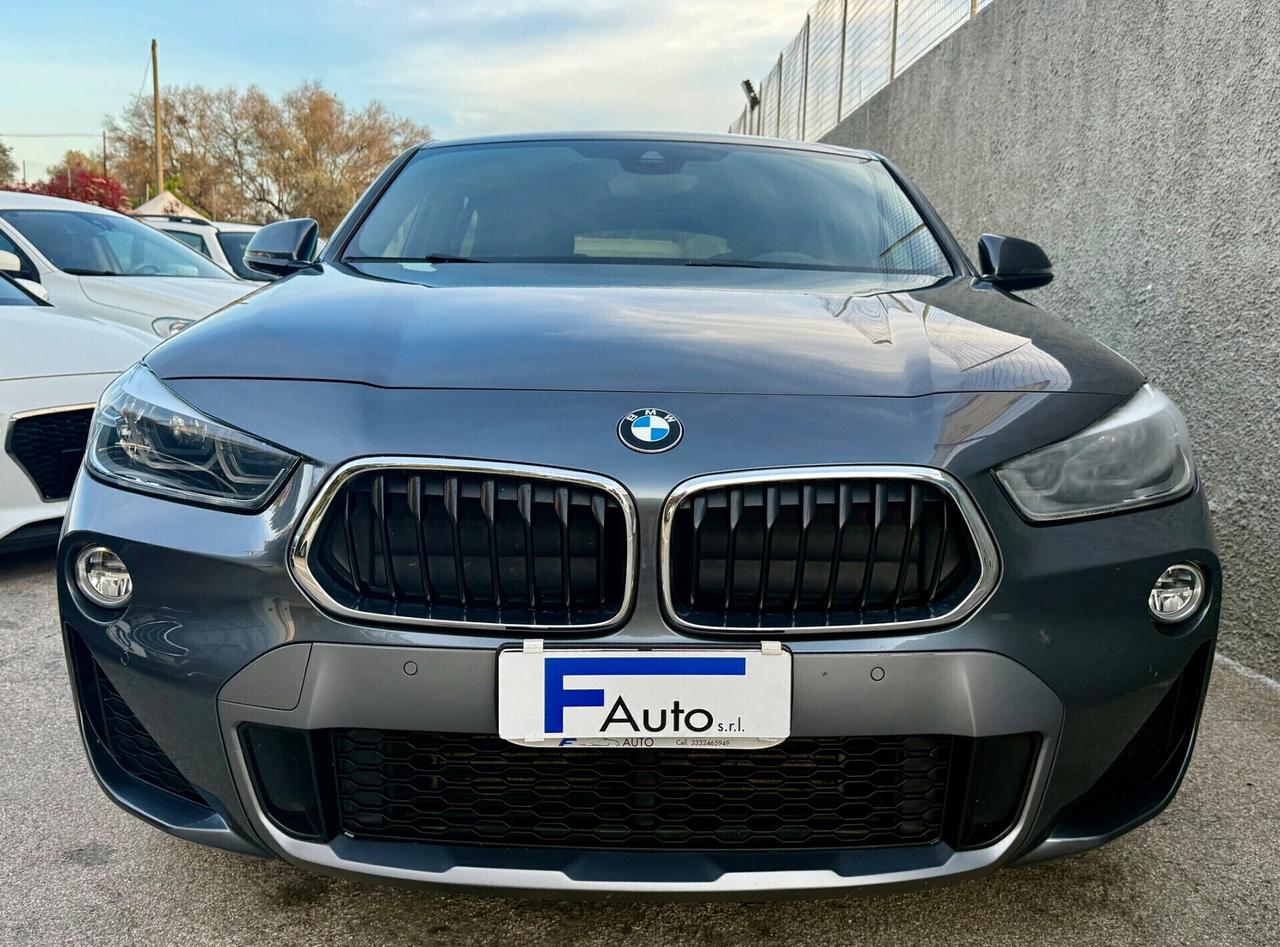 Bmw X2 xDrive20d Msport,LED multicolore,alcantara con cuc.gialle,cerchi neri,FULL OPTIONAL