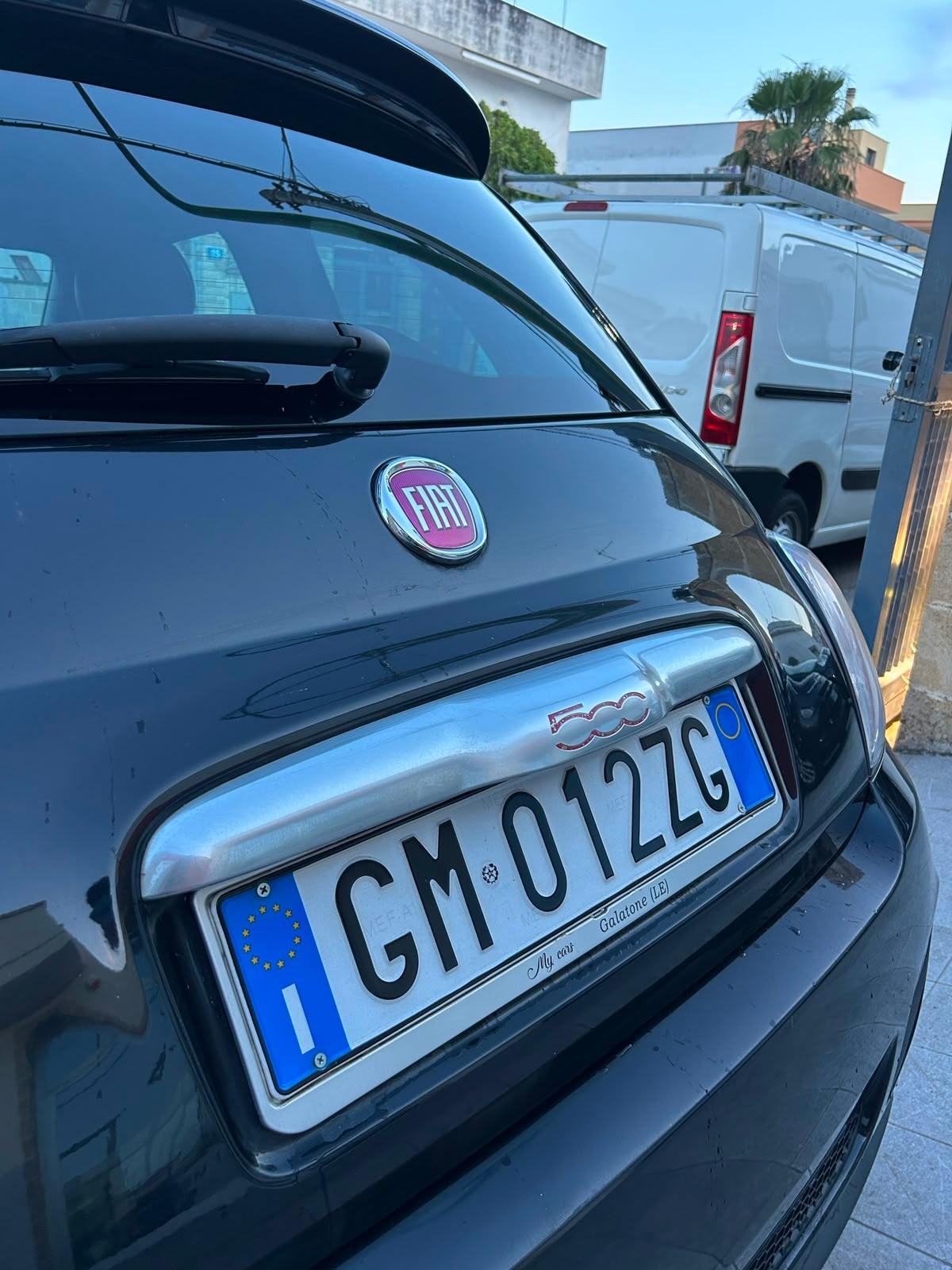 Fiat 500s 1.2 -2015 BLACK&RED