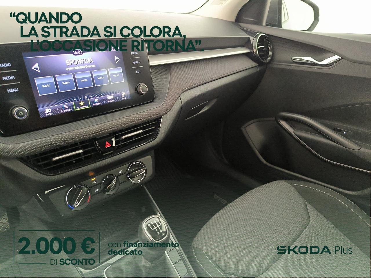 Skoda Fabia 1.0 mpi evo ambition 80cv