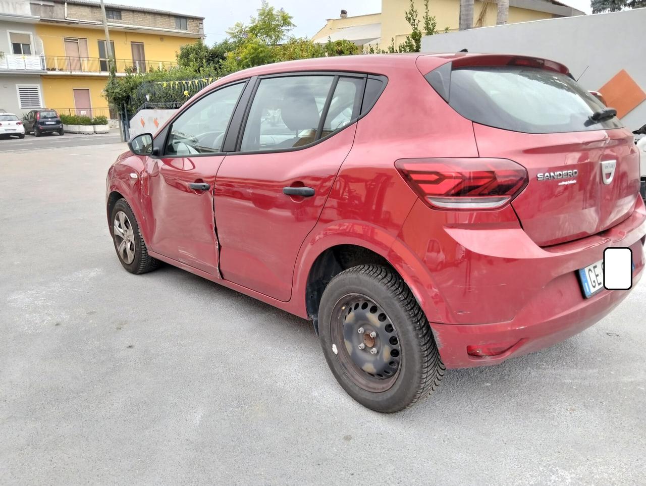 Dacia Sandero Streetway 1.0 Benz. 2021 SINISTRATA