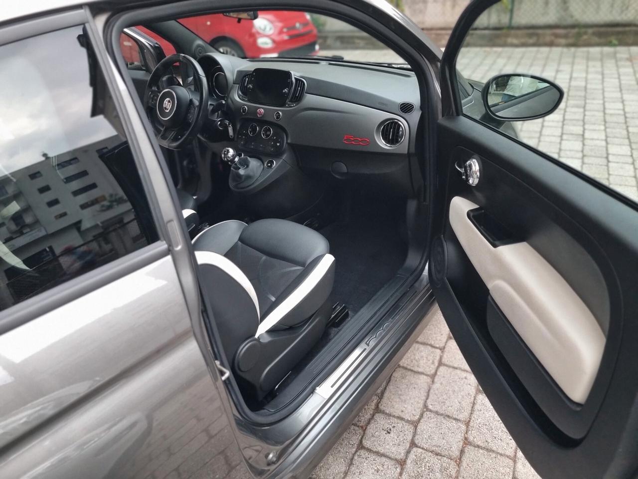 Fiat 500 C 1.2 SPORT anno2018 km64000 neopat