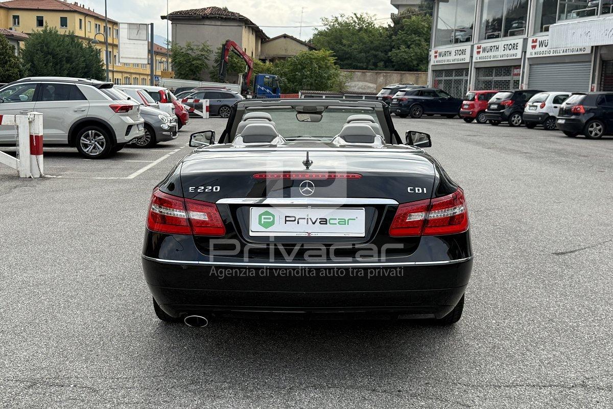 MERCEDES E 220 CDI Cabrio BlueEFFICIENCY Avantgarde