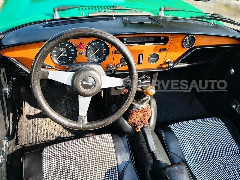 Triumph Spitfire 1978 1500 – Verde TARGATA e Iscritta Storica