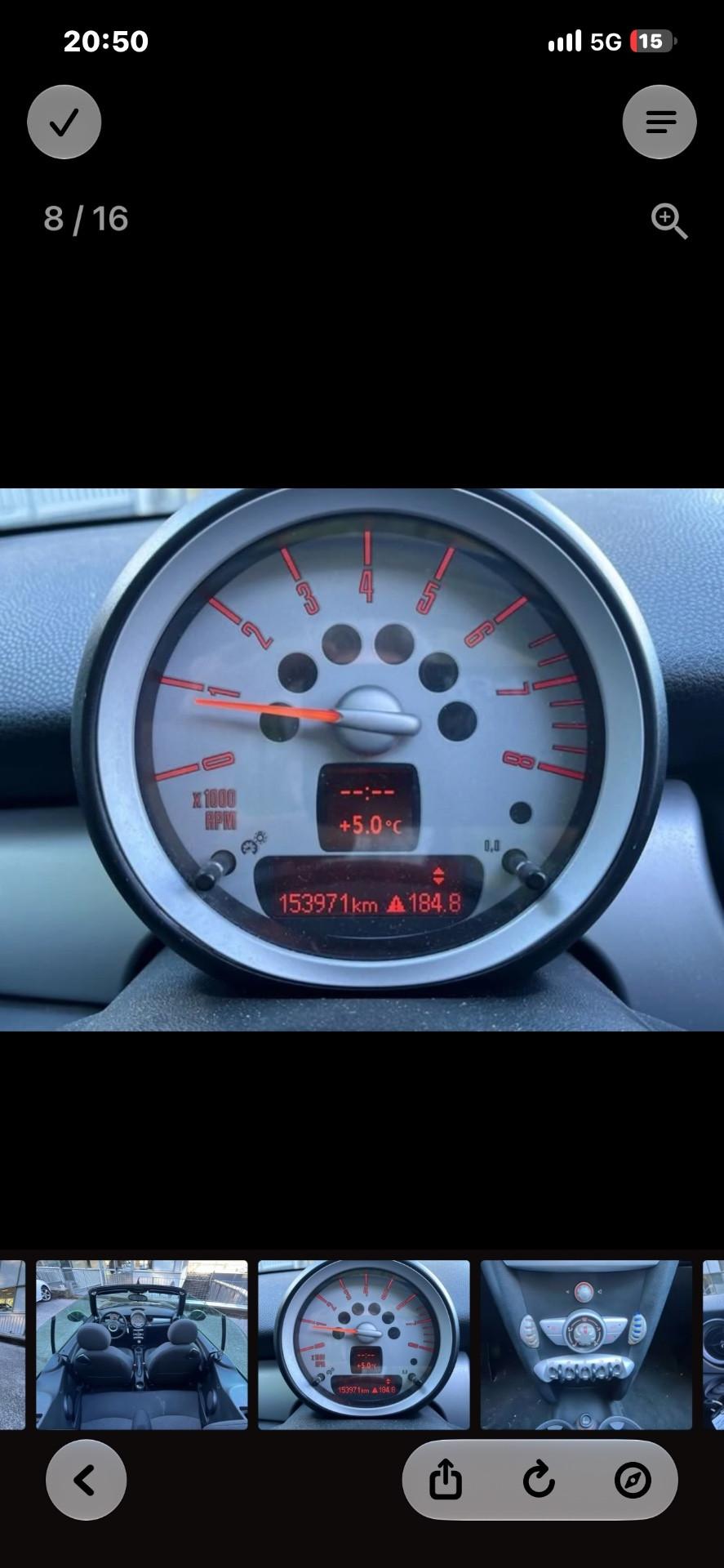 Mini 1.6 16V Cooper Cabrio NEOPATENTATI