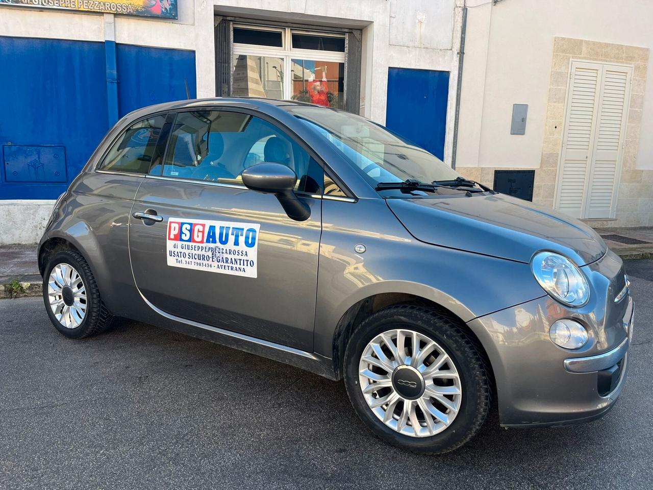 FIAT 500 1.2 BENZ LOUNGE 51KW 70CV 2013 99000 KM DISTRIBUZ FATTA TETTO BLOCKSHAFT