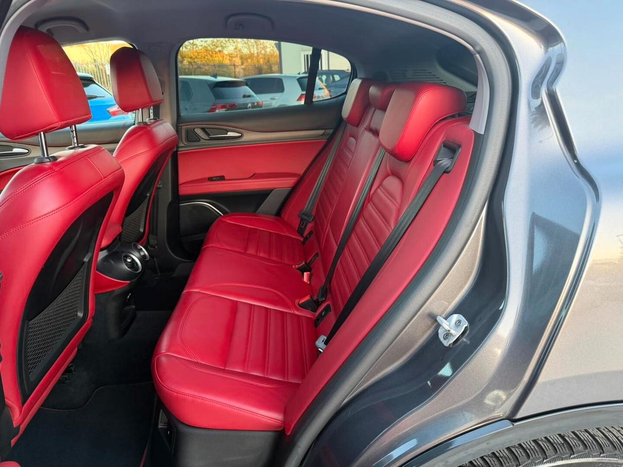 Alfa Romeo Stelvio 2.2 210CV Q4 -T.I- PELLE ROSSA