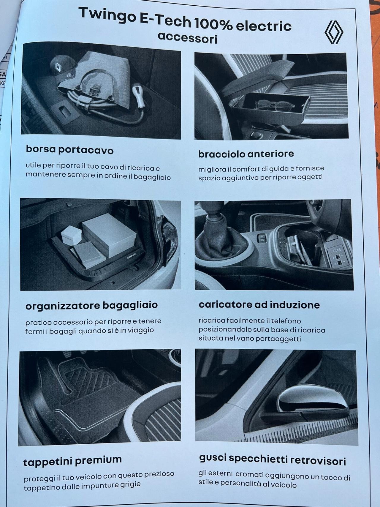 Renault Twingo Electric Equilibre 22kwh - possibilità noleggio no scoring
