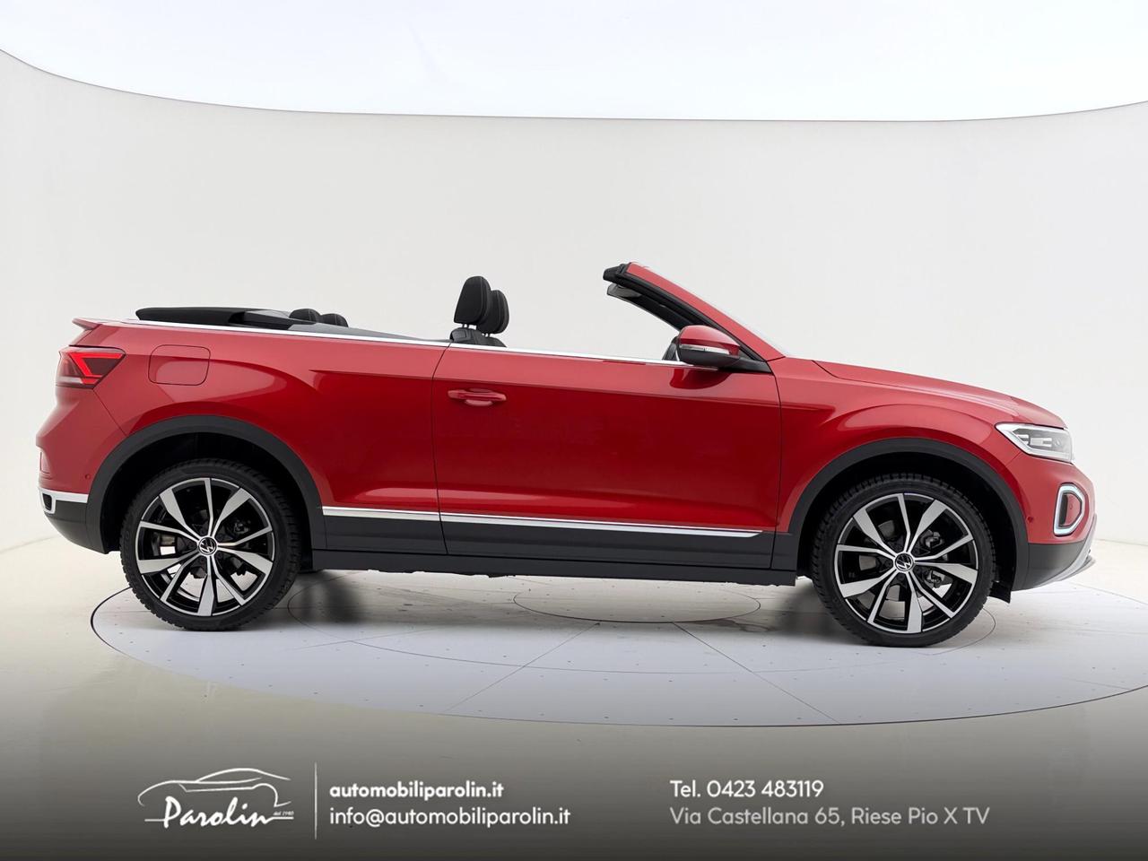 Volkswagen T-Roc Cabriolet 1.5 tsi Style dsg LED-Telecamera-CarPlay-19''