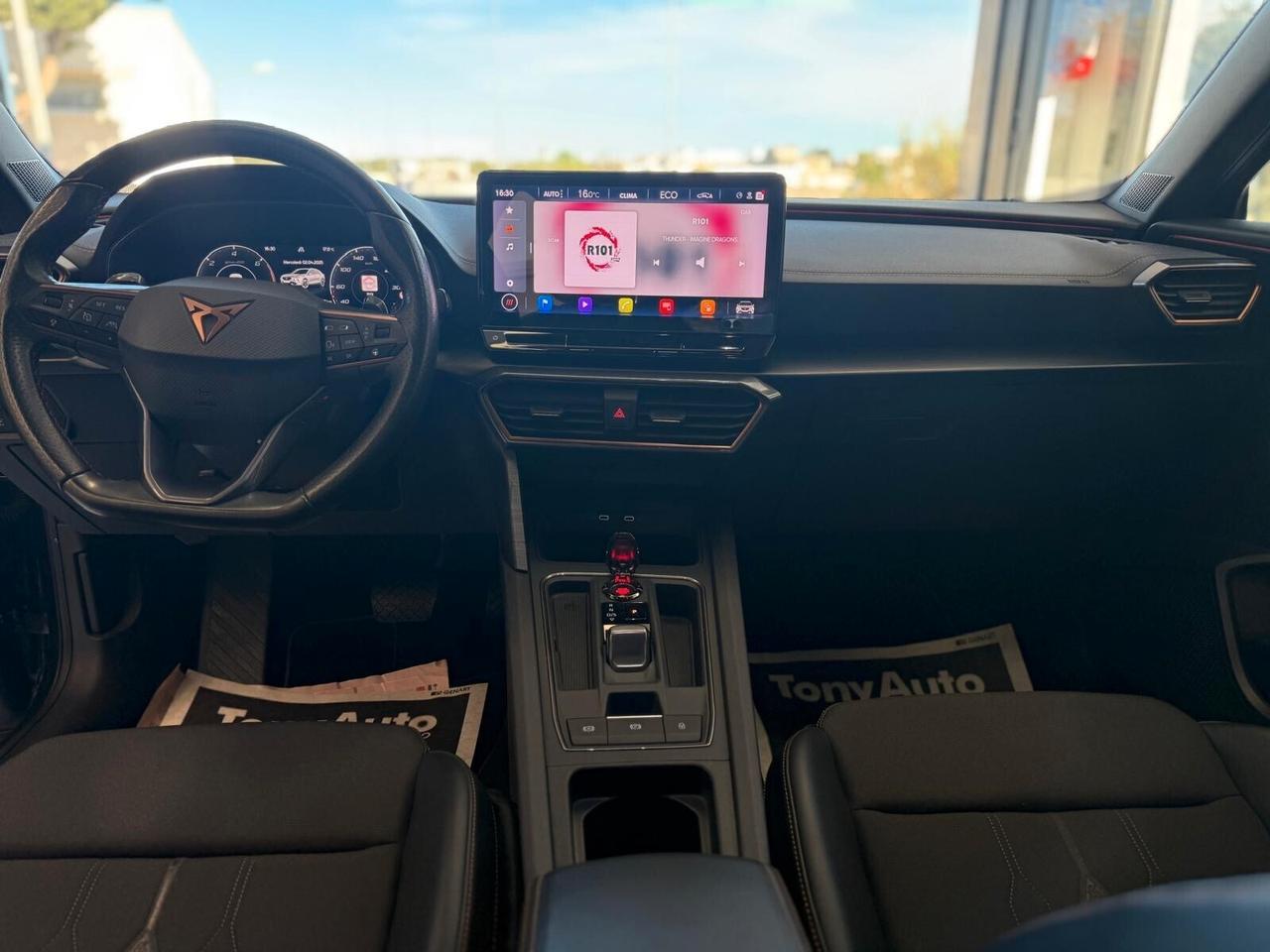 Cupra Formentor 1.5 TSI 150 C.V BENZINA CAMBIO DSG, ANNO 2023, CON VIRTUAL COCKPIT,LUCI SOFFUSE,TELECAMERA