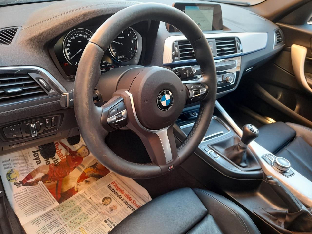 BMW 118 D 5P MSPORT NAVI/PELLE/LED