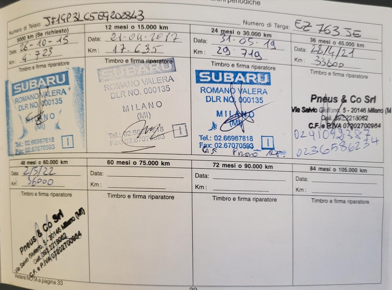 Subaru XV 1.6i Lineartronic Adventure 4X4 TUTTI I TAGLIANDI!! UNICO PROPRIETARIO!! PREZZO REALE!!