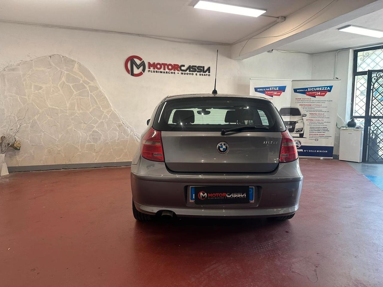Bmw 118d 2.0 143CV cat 3 porte Futura DPF