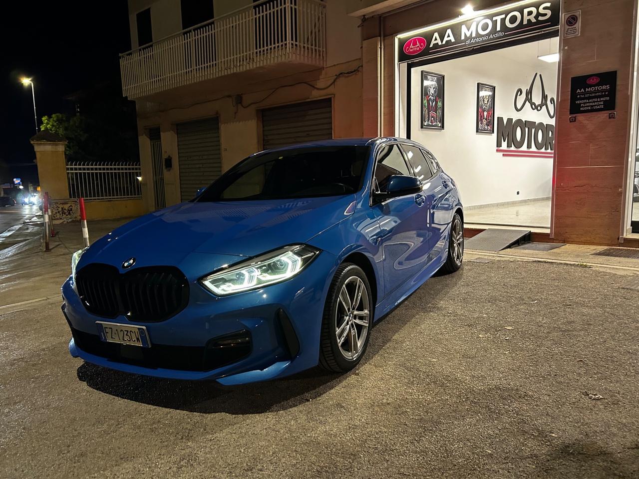 Bmw 118d 5p. Msport Blu Misano ShadowLine