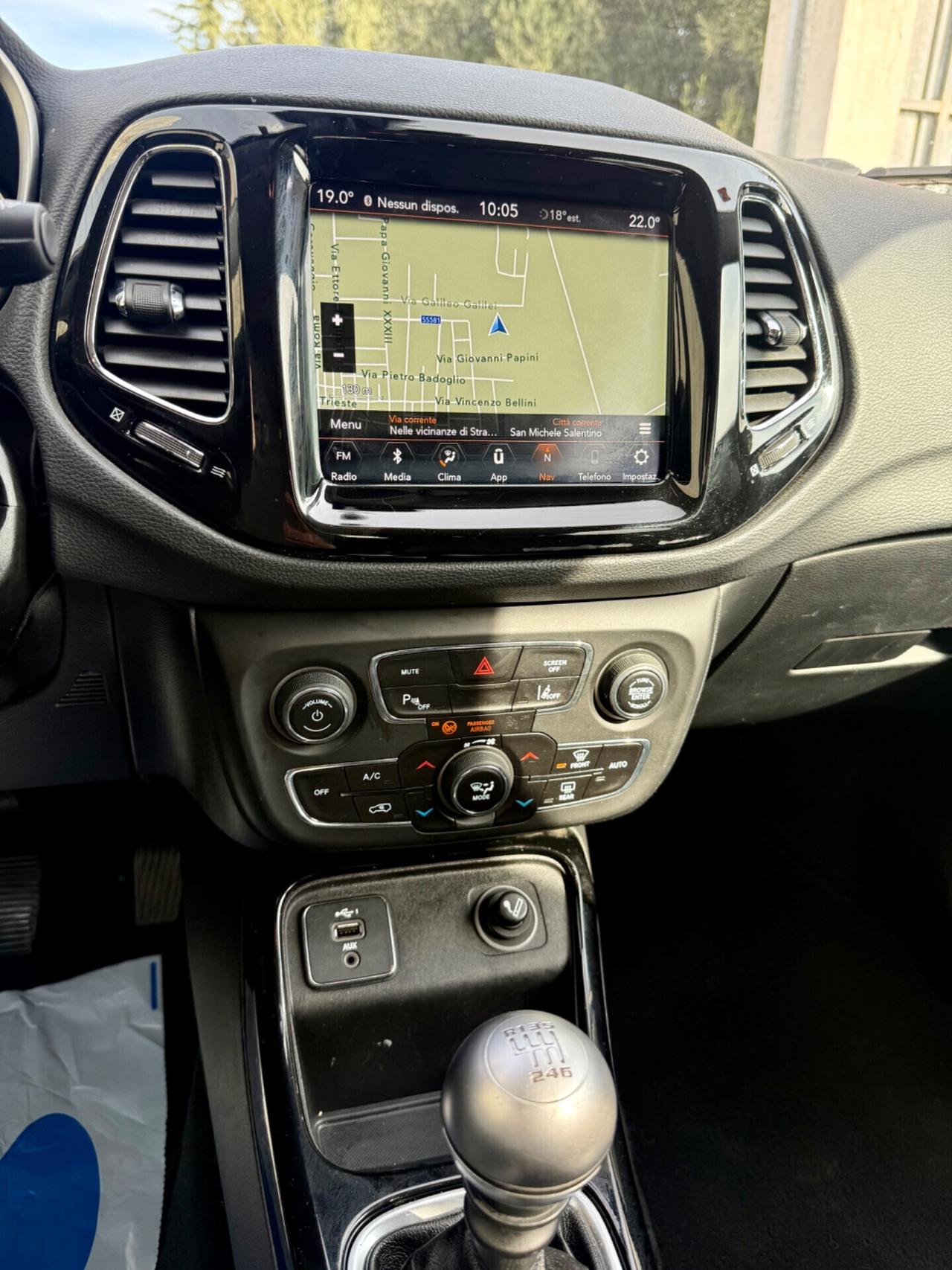 Jeep Compass 1.6 Multijet 2WD Limited FULL OPTIONAL,Cerchi 19”,LED+Xeno,bicolore,pelle,ecc.