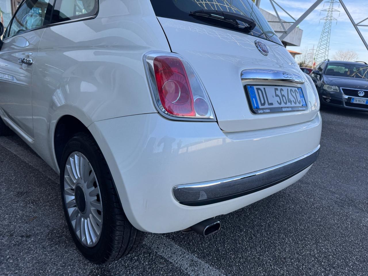 Fiat 500 1.2 Lounge bianco perla