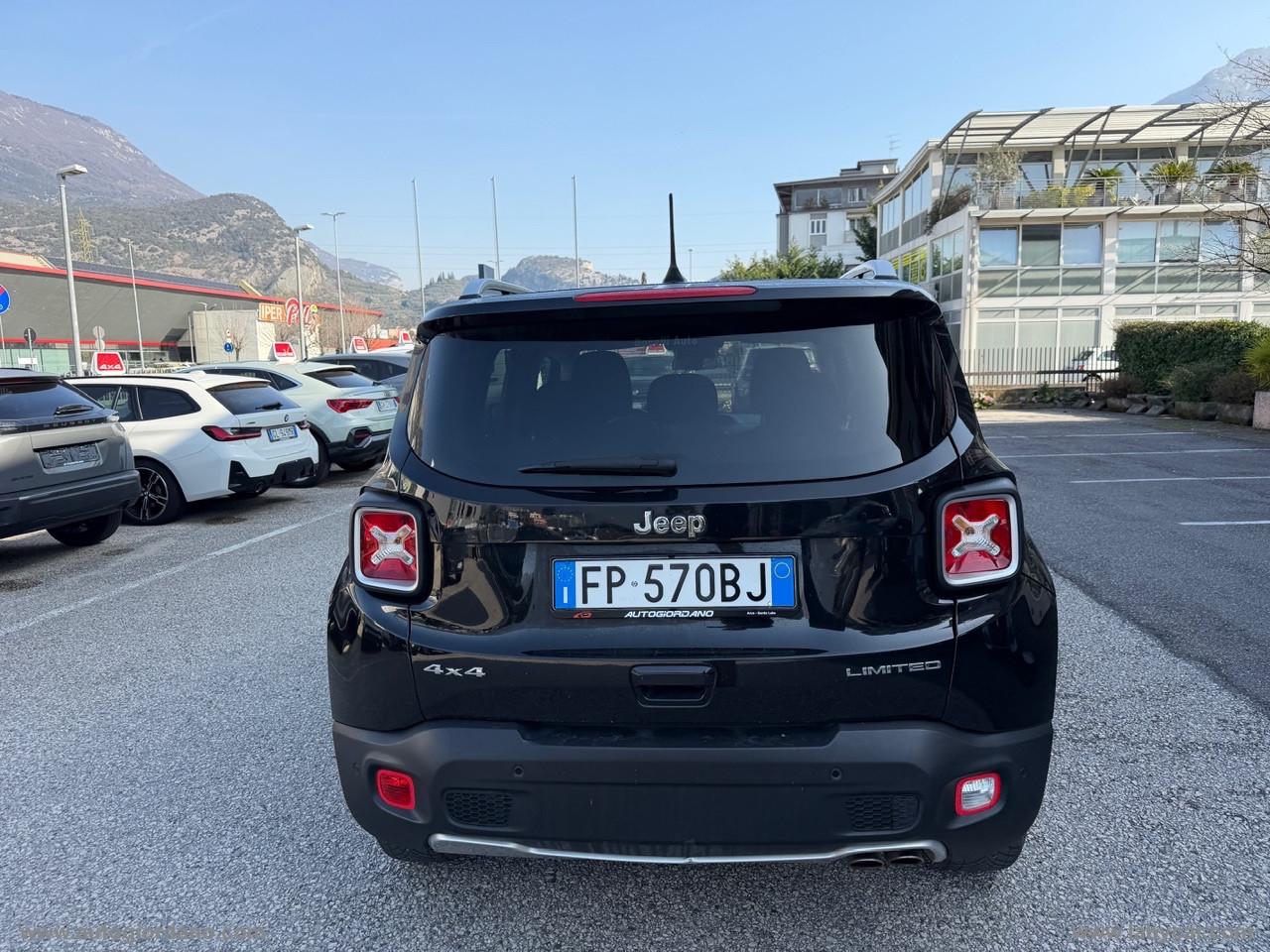 JEEP Renegade 2.0 Mjt 140 CV 4WD AD.L.Limited GANCIO TRAINO