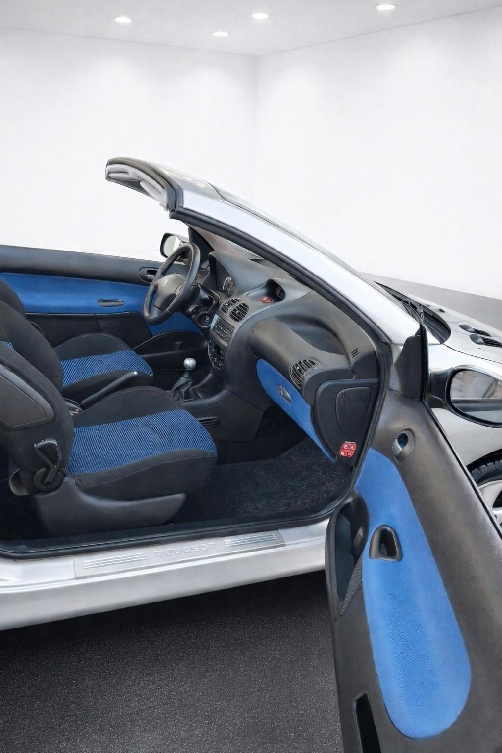 PEUGEOT 206 CABRIO 2004 1.6 16V UNICOPROPIETARIO 68.000KM NEOPATENTATI