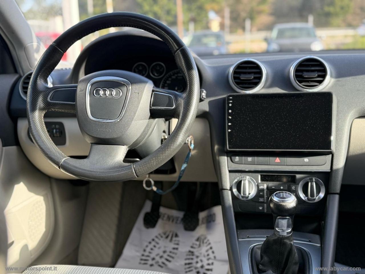 AUDI A3 SPB 1.6 TDI 105 CV CR Ambition