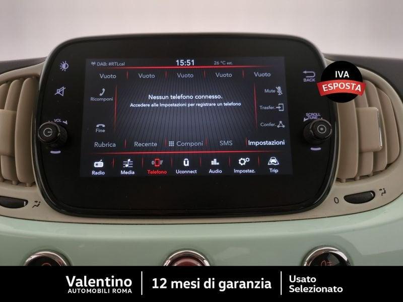 FIAT 500 1.0 Hybrid Lounge