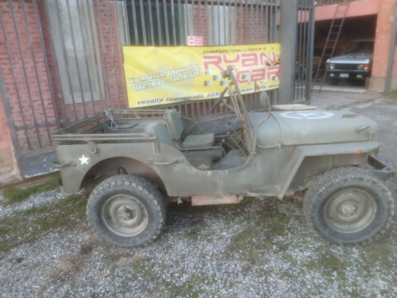 Jeep Willys motore 2500 Peugeot Autocarro