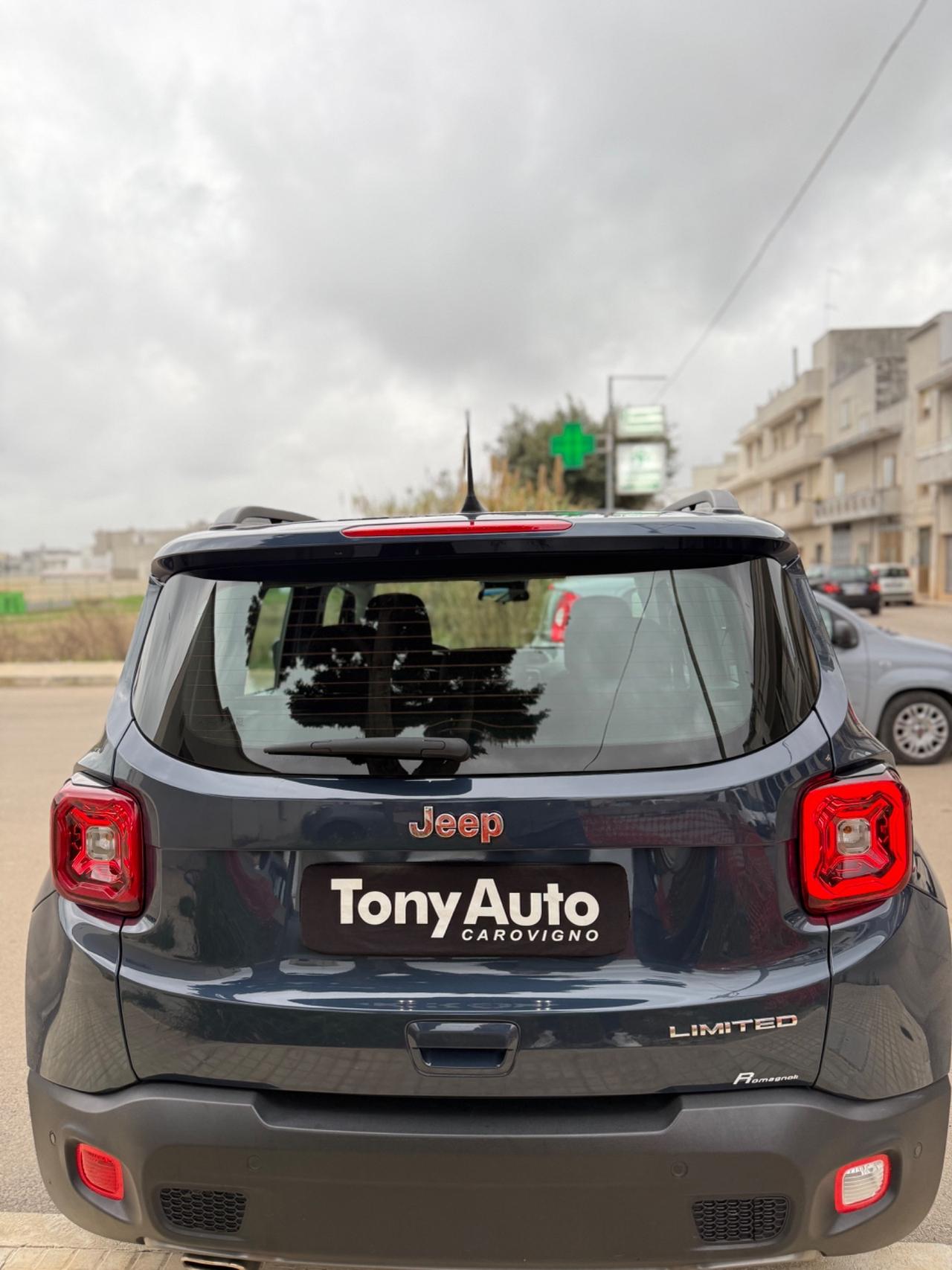 Jeep Renegade 1.6 mjt Limited 130cv FULL LED,NAVI,APP CONNECT,AZIENDALE JEEP ITALIA CON GARANZIA 1 ANNO