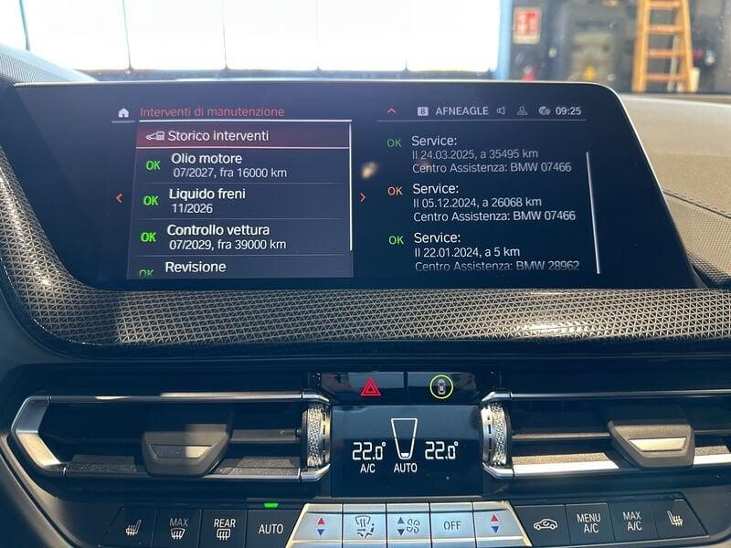 BMW Serie 1 118i 5p. Msport Pro Tetto/Cerchi da "19/Sedili a Guscio