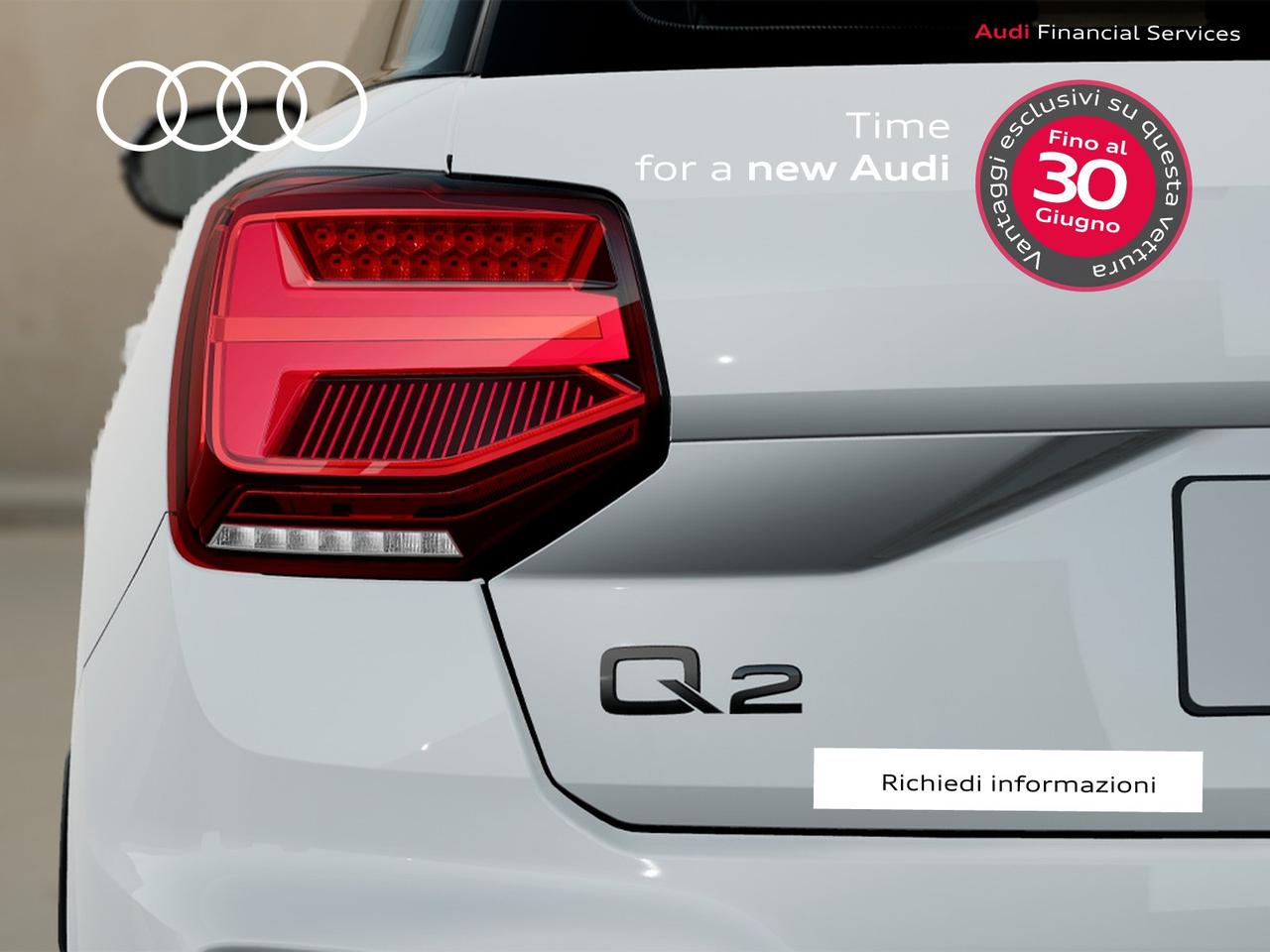 Audi Q2 30 2.0 tdi identity black