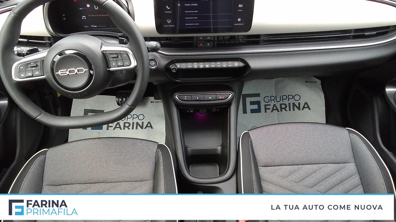 FIAT 600 My24 600 1.2 Hybrid 100cv