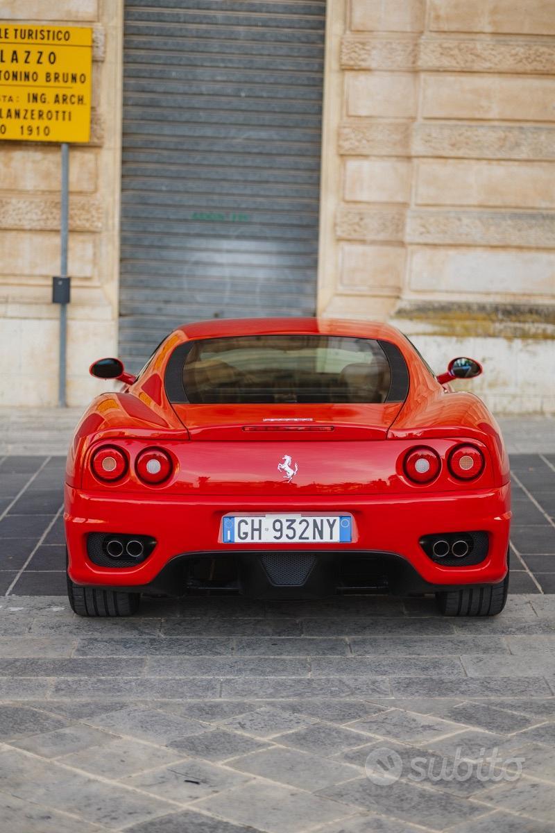 Ferrari 360 Modena F1 Italiana targa ORO 22.000km