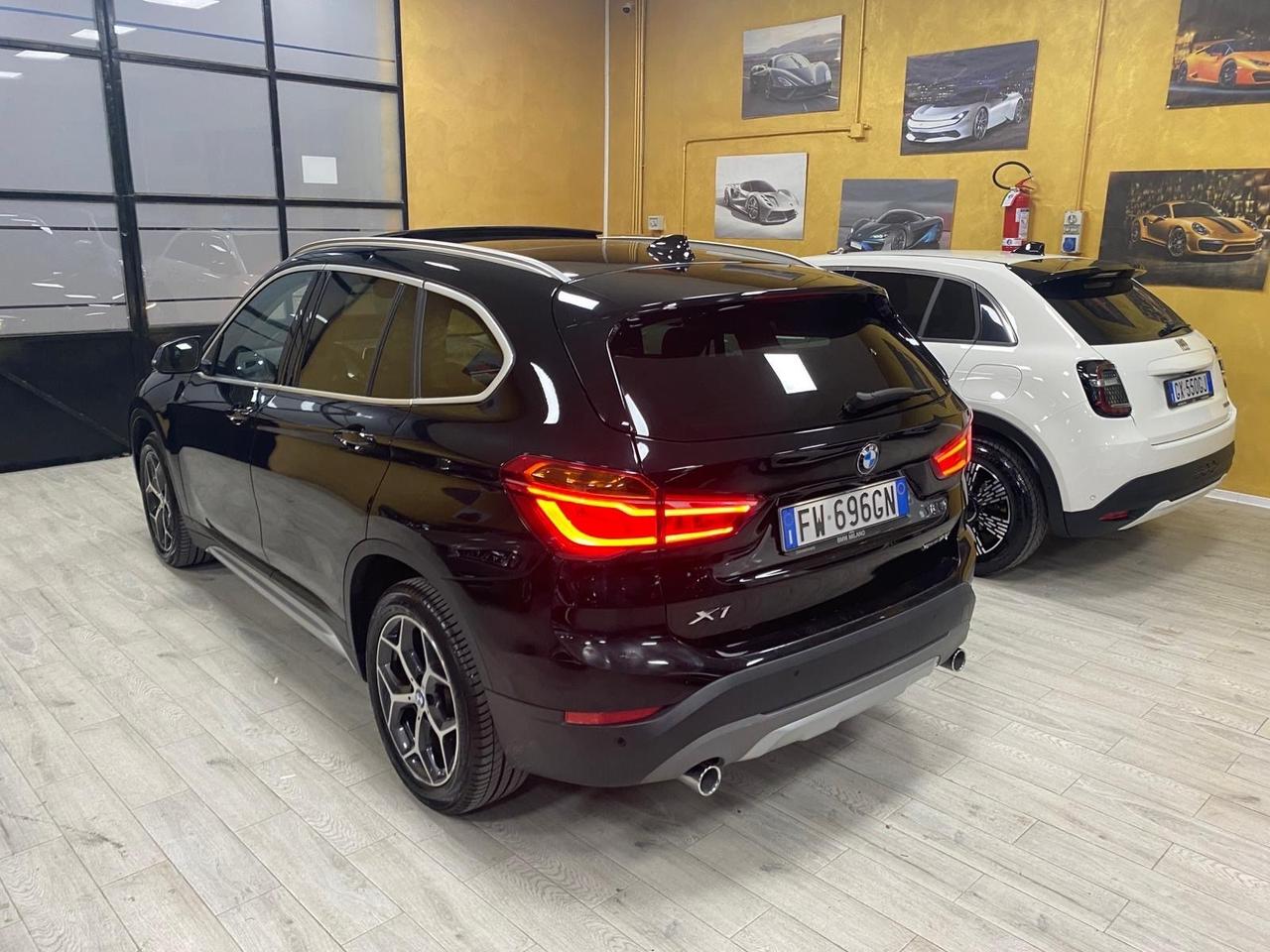 BMW X1 sDrive18d xLine “TETTO/NAV/RETR/PELLE”-2019