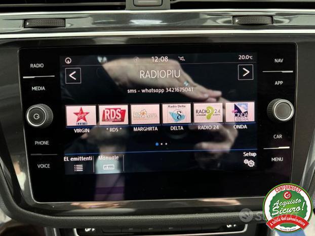 VOLKSWAGEN Tiguan 1.6 TDI Style Navy Carplay Pdc