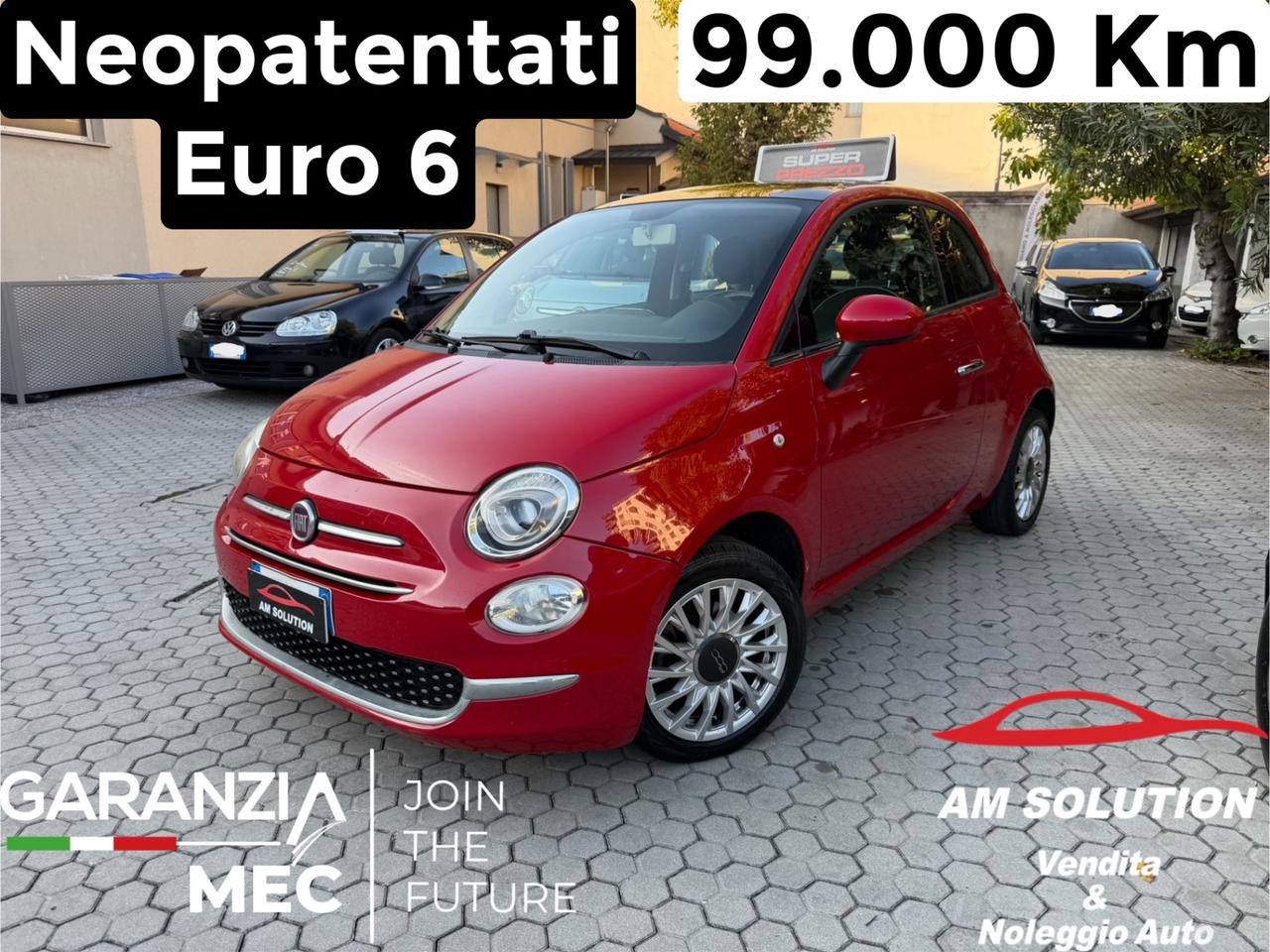 Fiat 500 1.2 Neopatentati Euro 6