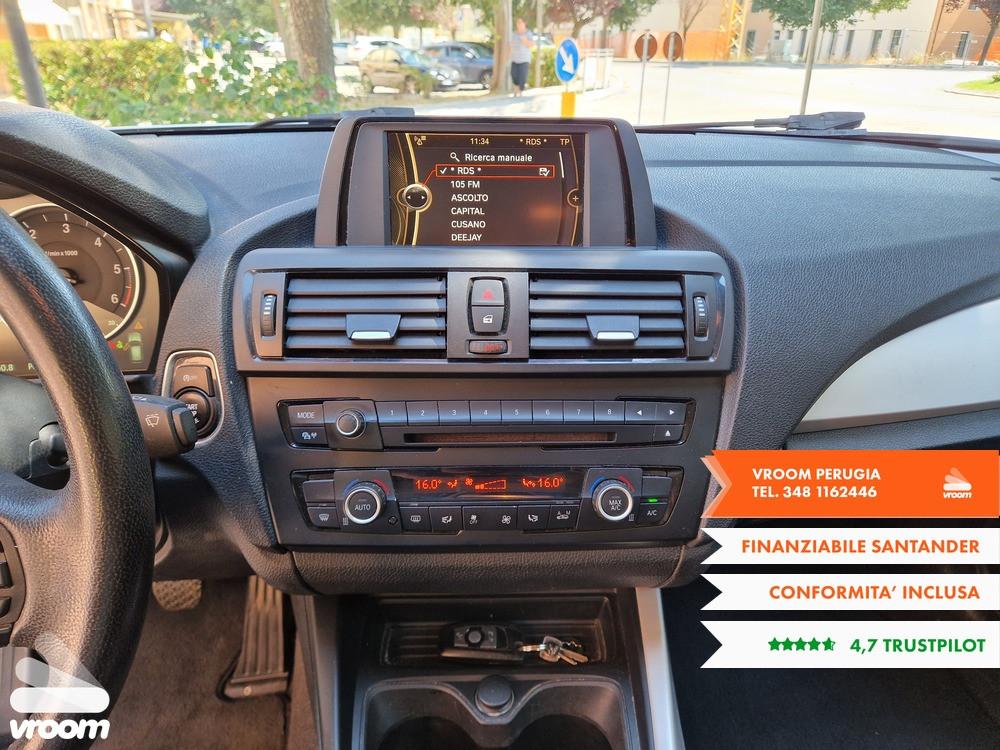 BMW Serie1 114d 5p Unique 95CV 2013 NEOPATENTATO