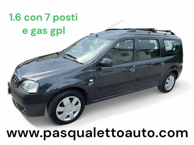 DACIA Logan GAS GPL! 7 POSTI MCV 1.6 16V Lauréate
