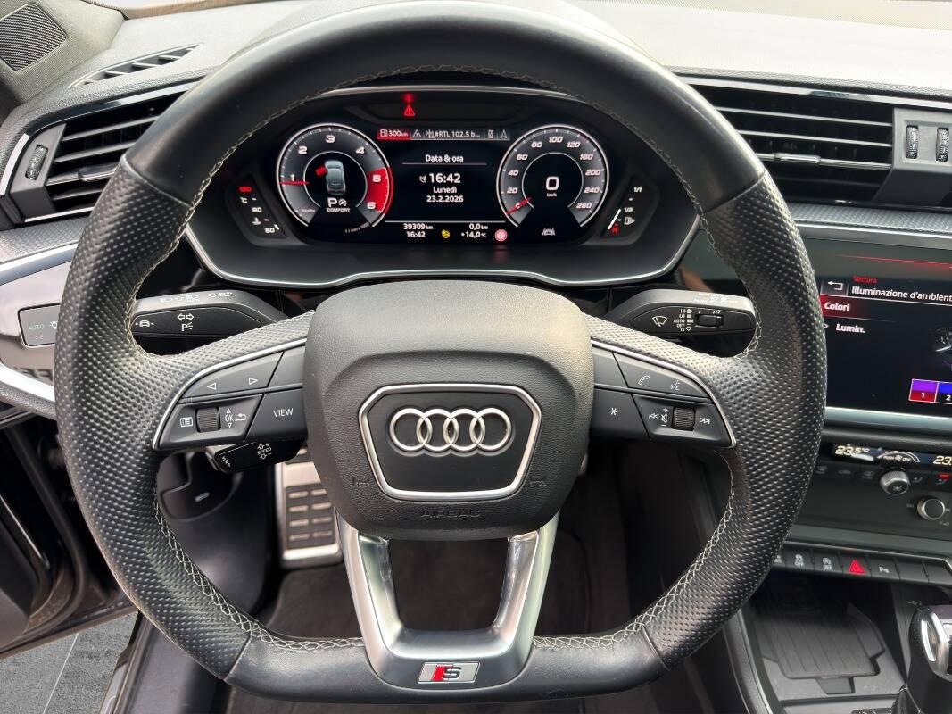 Audi Q3 Sportback 35 2.0 tdi S line quattro s-tronic Tetto Pelle