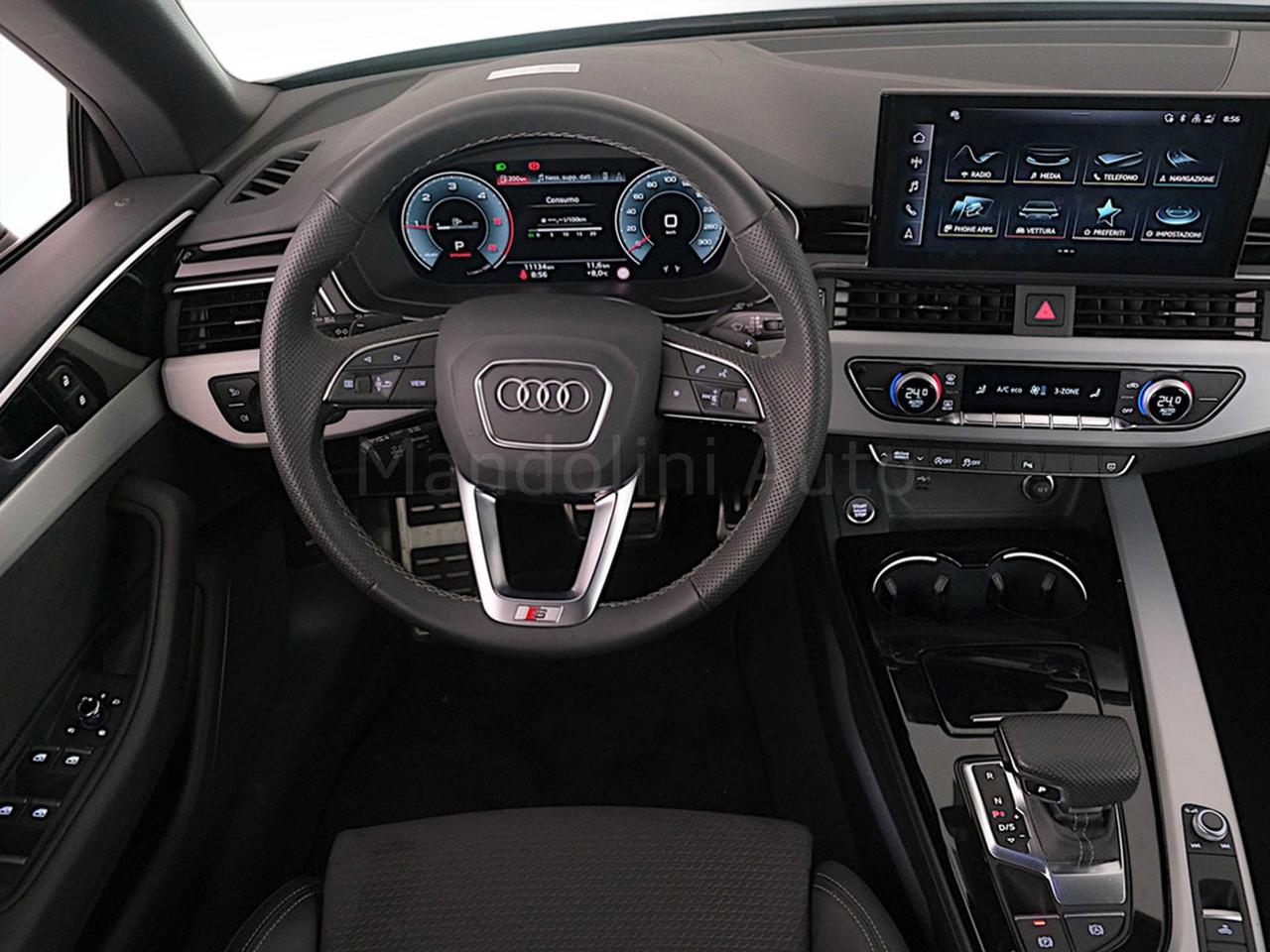 Audi A5 cabrio 40 2.0 tdi mhev 204cv s line edition quattro s tronic