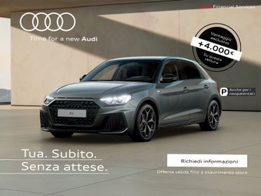 Audi A1 sportback 35 1.5 tfsi identity black s-tronic