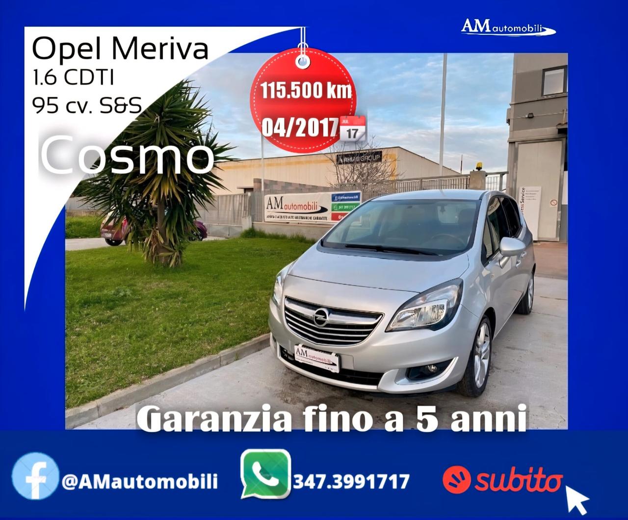 Opel Meriva 1.6 CDTI 95 cv. Start&Stop Advance