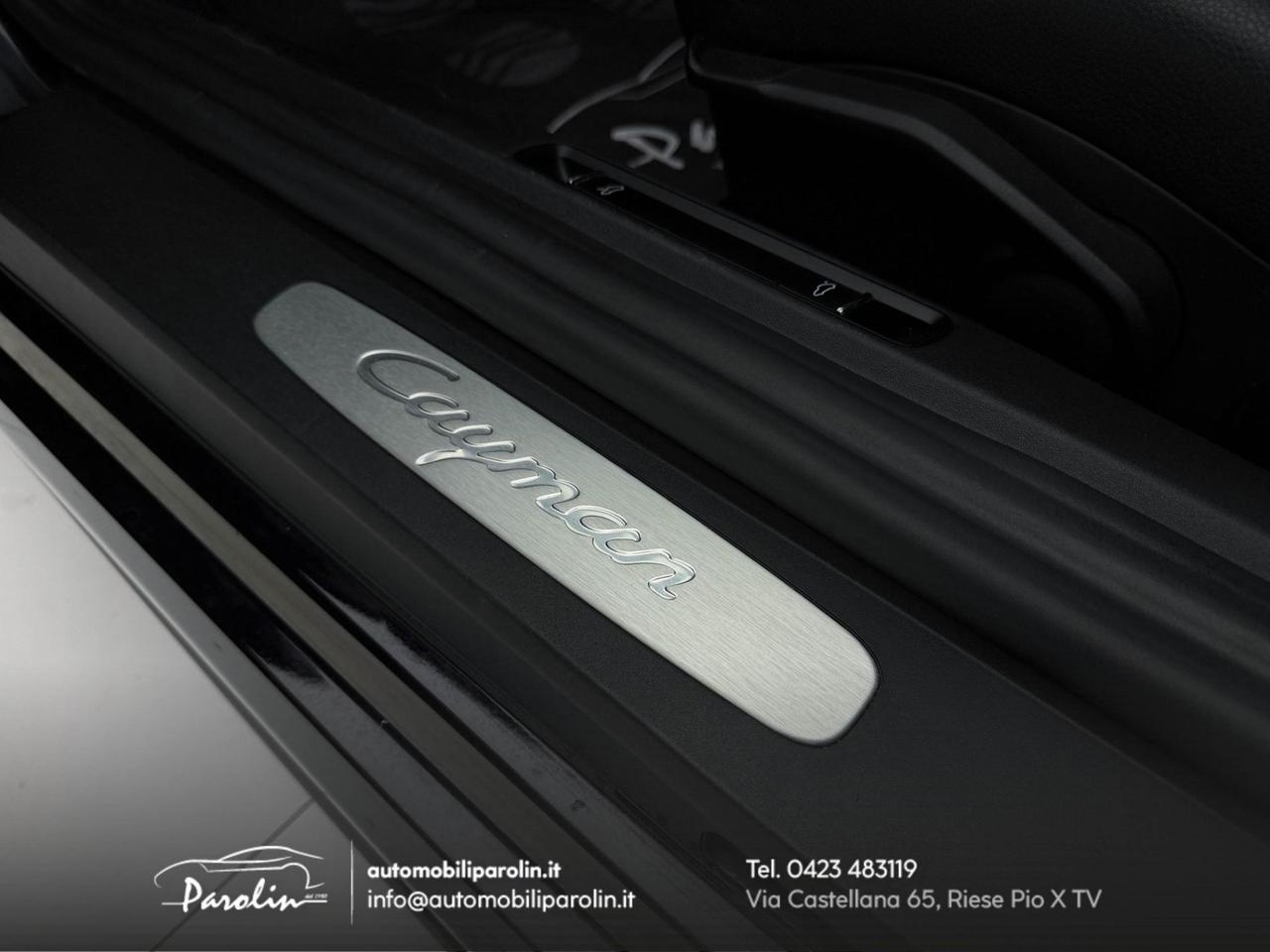 Porsche 718 Cayman 718 2.0 PDK Black pack-LED-Cerchi20-Bose-Pelle