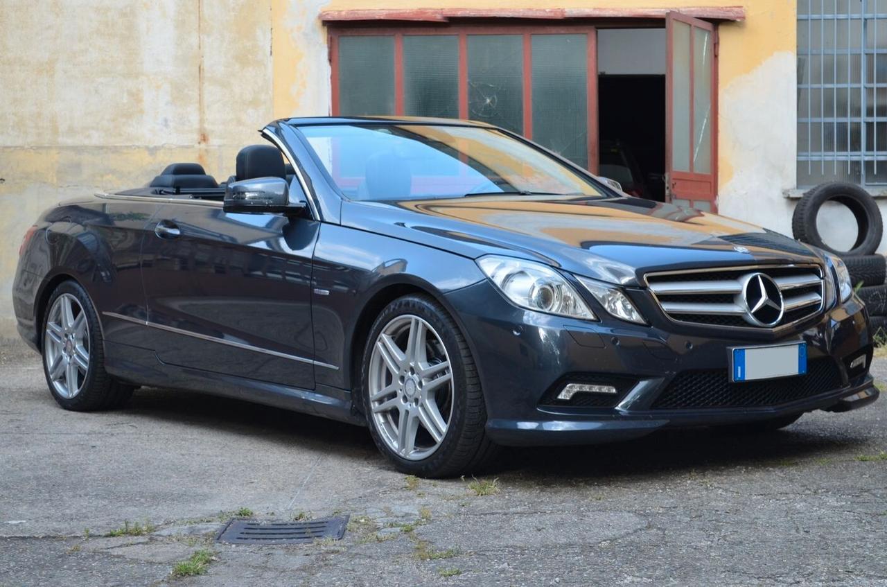 Mercedes-benz E 350 CDI Cabrio BlueEFFICIENCY AVANTGARDE AMG