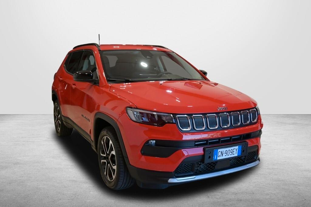 JEEP COMPASS 1.6 M-JET 16V 130CV 6M. 2WD LIMITED ( FARI LED - COCKPIT - ADAPTIVE CRUISE - PELLE - MIRROR - TELECAMERA POST. ) KM 28000