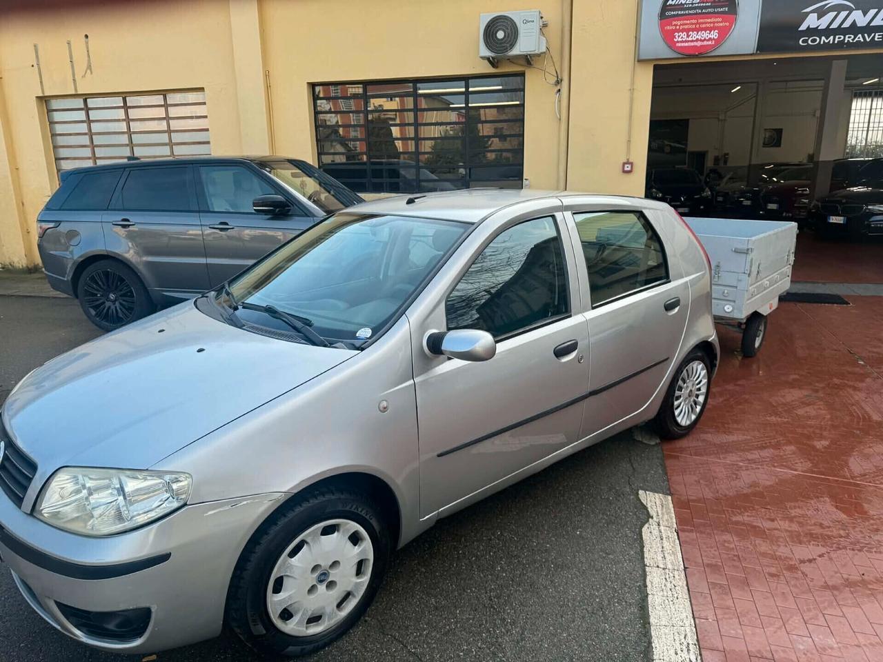 Fiat Punto 1.2 Benz/GPL 2005 Con Carrello OMOLOGATO