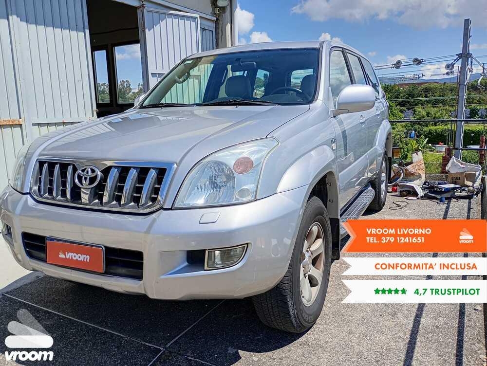 TOYOTA Land Cruiser 3.0 7 POSTI GANCIO TRAINO