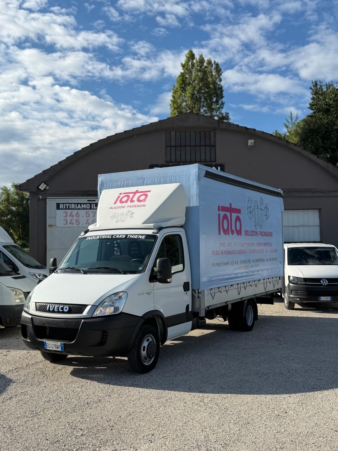 Iveco Daily centina alza abbassa sospensioni idrauliche