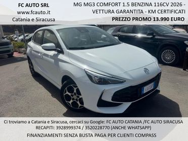 Mg MG3 1.5 COMFORT 2025