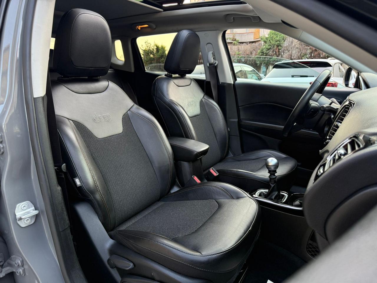 Jeep Compass 2.0MJT 4WD MANUALE-TETTO-CAMERA-PELLE-NAVI