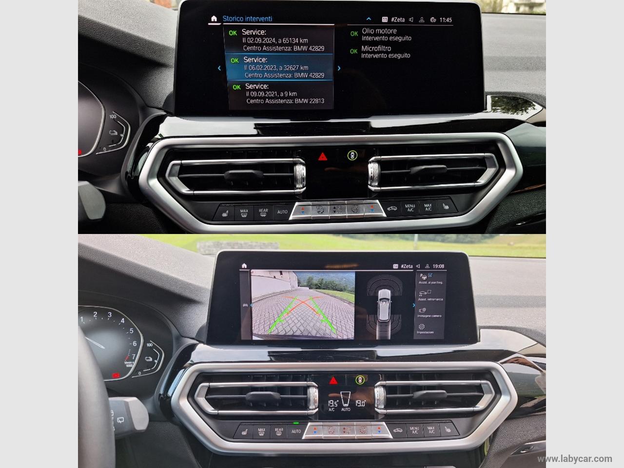 BMW X3 xDrive30e X LINE MY 22 TAGLIANDI BMW PELLE GANCIO