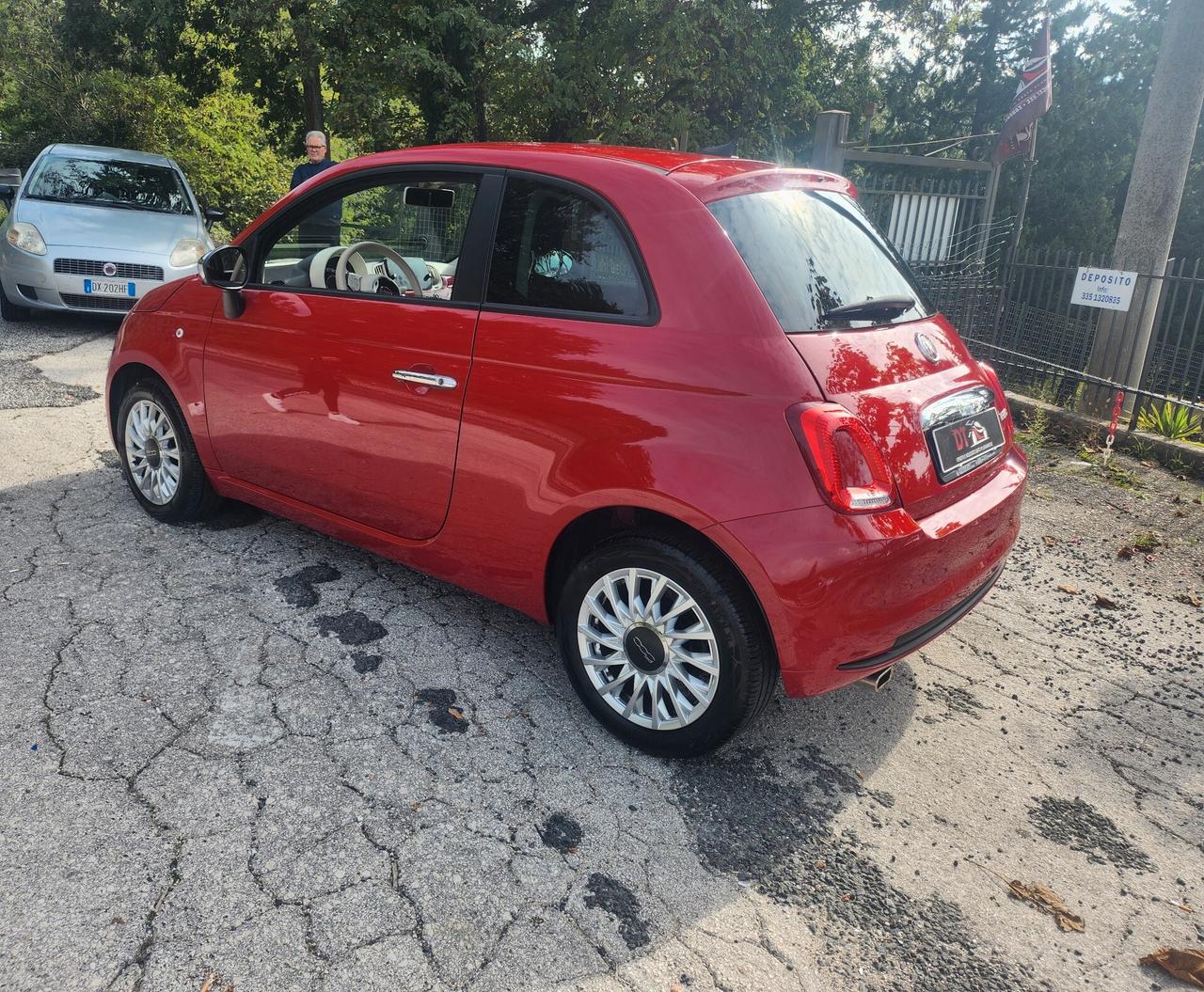 Fiat 500 1.0 Hybrid Red