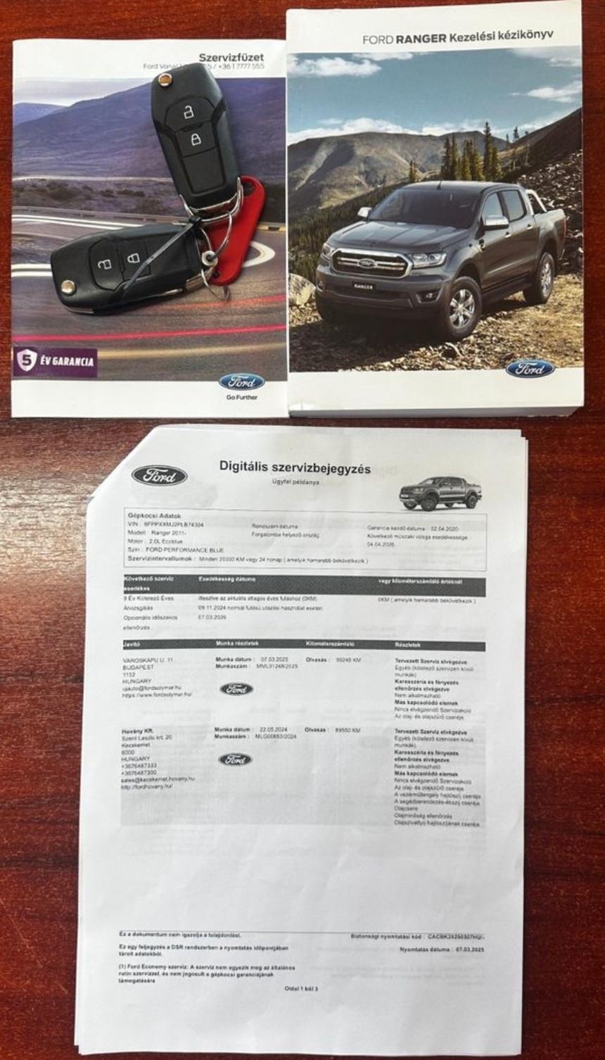 Ford Ranger Raptor 2.0 TDCi aut. 213CV DC 5 posti Performance